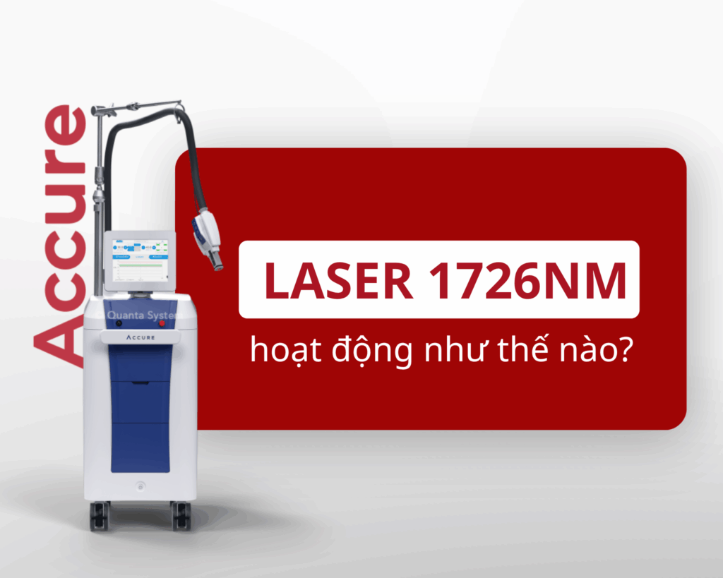 Laser 1726nm hoạt động như thế nào? Vì sao đây là bước sóng "vàng" triệt tiêu tuyến bã nhờn