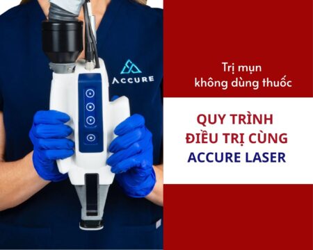 Quy trình điều trị mụn với Accure Laser
